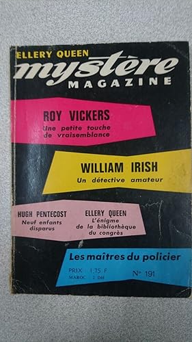 Seller image for Mystere Magazine N191 for sale by Dmons et Merveilles