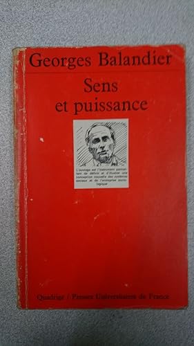 Seller image for Sens et puissance for sale by Dmons et Merveilles