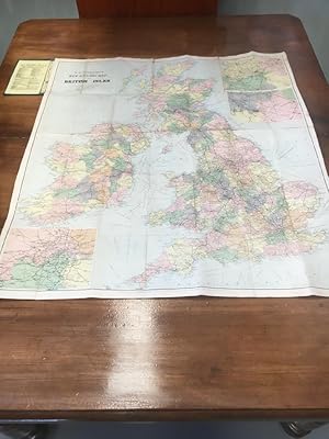 Seller image for W. H. Smith & Son's New Railway Map of the British Isles.( Price 2/-). for sale by Time Booksellers