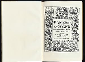 Alle Handlung vnd Begäbniß sonderlich Abrams so nidderschriyven seyend Genesis XII bis XXV