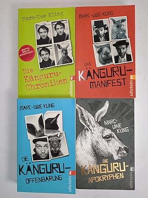 Die Känguru-Chroniken 1-4 Tetralogie. 1: Die Känguru-Chroniken, 2: Das Känguru-Manifest, 3: Die K...