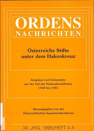 Seller image for sterreichs Stifte unter dem Hakenkreuz for sale by avelibro OHG