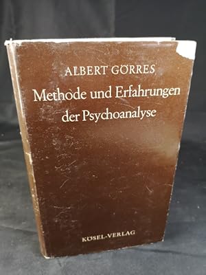 Bild des Verkufers fr Methode und Erfahrungen der Psychoanalyse. zum Verkauf von ANTIQUARIAT Franke BRUDDENBOOKS