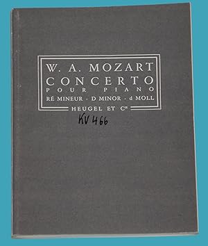W. A. Mozert - Concerto pour piano K 466 - Ré mineur - d minor - d-moll