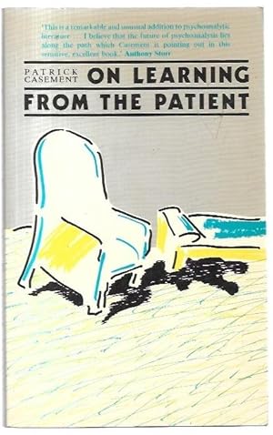 Imagen del vendedor de On Learning from the Patient. a la venta por City Basement Books