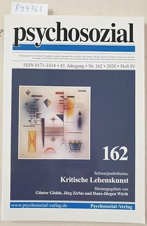 Seller image for psychosozial 162 : Kritische Lebenskunst : for sale by Versand-Antiquariat Konrad von Agris e.K.