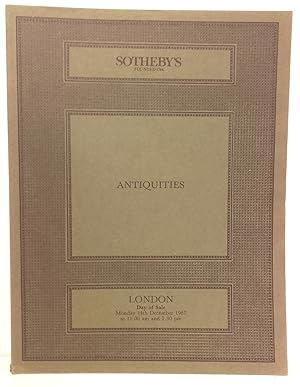 Sotheby's Antiquities. Ancient glass, ancient jewellery, Middle Eastern, Egyptian, Greek, Etrusca...