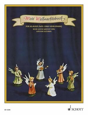 Seller image for Mein Weihnachtsbuch 40 Weihnachtslieder mit vollstndigen Texten. Klavier 2- und 4-hndig. for sale by primatexxt Buchversand