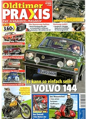 OLDTIMER PRAXIS 12/2023 "Volvo 144"