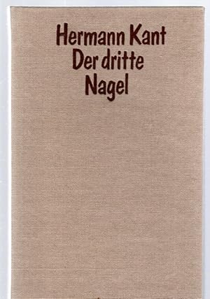 Bild des Verkufers fr Der dritte Nagel - Erzhlungen zum Verkauf von Antiquariat Jterbook, Inh. H. Schulze