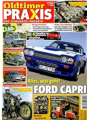 OLDTIMER PRAXIS 11/2022 "Ford Capri"