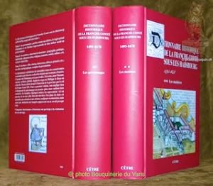 Bild des Verkufers fr Dictionnaire historique de la Franche-Comt sous les Habsbourg 1493-1678. 2 Volumes. Tome 1: Les personnages. Tome 2: Les matires. zum Verkauf von Bouquinerie du Varis