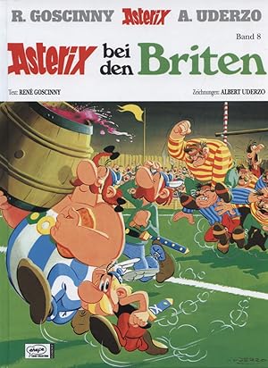 Bild des Verkufers fr Asterix bei den Briten : Goscinny und Uderzo prsentieren ein neues Abenteuer von Asterix. [bers. aus dem Franz.: Gudrun Penndorf. Dt. Textbearb.: Adolf Kabatek] / Goscinny, Ren: Goscinny und Uderzo prsentieren ein neues Abenteuer von Asterix ; Bd. 8 zum Verkauf von Versandantiquariat Ottomar Khler