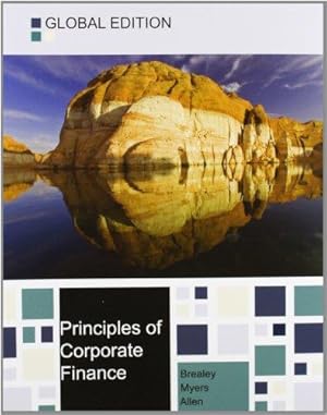 Bild des Verkufers fr Principles of Corporate Finance Global Edition by Brealey, Myers and Allen zum Verkauf von WeBuyBooks