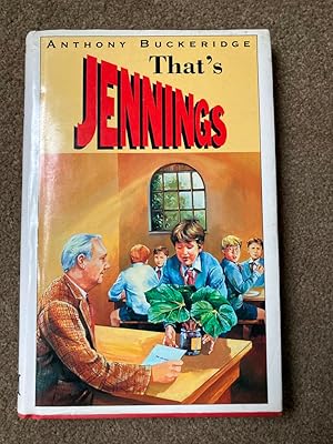 Image du vendeur pour That's Jennings mis en vente par Lacey Books Ltd