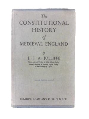 Imagen del vendedor de The Constitutional History of Medieval England a la venta por World of Rare Books