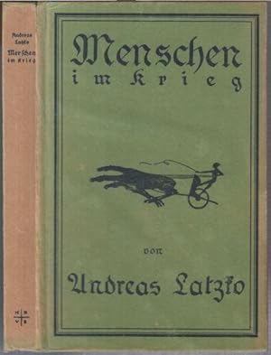 Bild des Verkufers fr Menschen im Krieg ( = Europische Bcher ). zum Verkauf von Antiquariat Carl Wegner