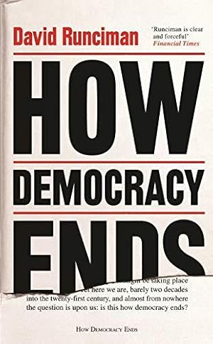 Seller image for How Democracy Ends for sale by WeBuyBooks