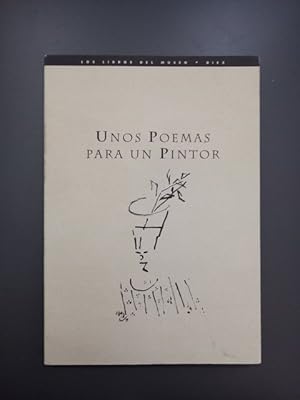 Imagen del vendedor de Unos poemas para un pintor.- Fernndez-Delgado Cerd, Manuel. (ed.). a la venta por MUNDUS LIBRI- ANA FORTES