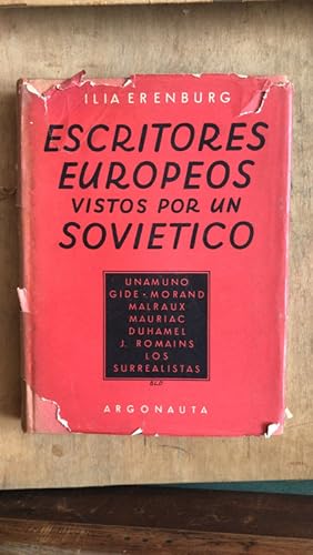 Seller image for Escritores Europeos vistos por un sovietico for sale by International Book Hunting