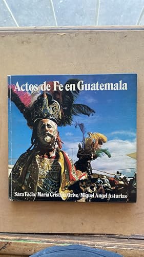 Imagen del vendedor de Actos de Fe en Guatemala a la venta por International Book Hunting