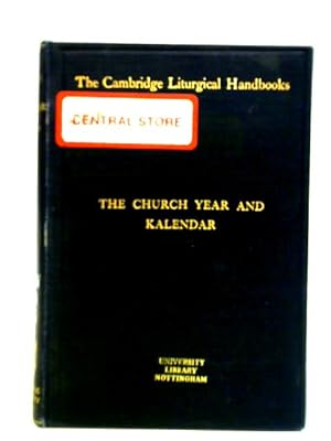 Seller image for The Church Year and Kalendar for sale by World of Rare Books