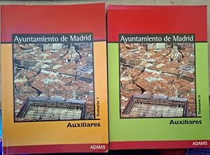 Imagen del vendedor de AYUNTAMIENTO DE MADRID. AUXILIARES. TEMARIO I Y TEMARIO II. a la venta por Libreria Lopez de Araujo