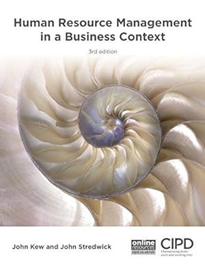 Bild des Verkufers fr Human Resource Management in a Business Context (UK PROFESSIONAL BUSINESS Management / Business) zum Verkauf von WeBuyBooks