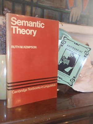 Seller image for Semantic Theory. for sale by Antiquariat Klabund Wien