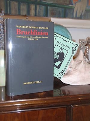 Bild des Verkufers fr Bruchlinien. Vorlesungen zu sterreichischen Literatur 1945 bis 1990. zum Verkauf von Antiquariat Klabund Wien