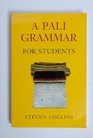 Seller image for A Pali Grammar for Students [SIGNED by author] for sale by tinyBook