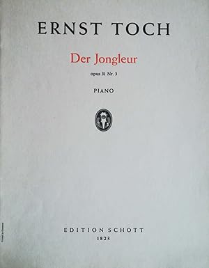 Seller image for Der Jongleur. Aus den BURLESKEN fr Klavier. op. 31 Nr. 3. for sale by Versandantiquariat Ruland & Raetzer