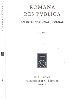 Bild des Verkufers fr Romana Res Publica. An International Journal. I - 2022 zum Verkauf von Biblioteca di Babele