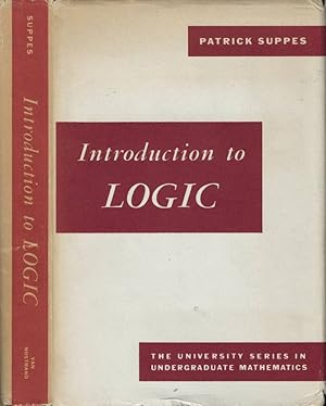 Imagen del vendedor de Introduction to Logic a la venta por Biblioteca di Babele