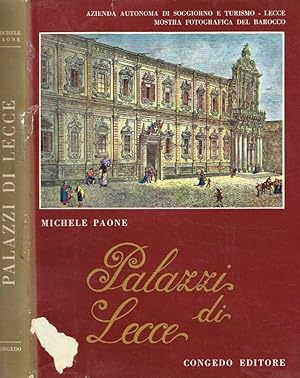 Imagen del vendedor de Palazzi di Lecce a la venta por Biblioteca di Babele