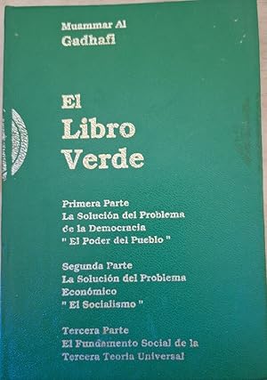 Image du vendeur pour EL LIBRO VERDE. mis en vente par Libreria Lopez de Araujo