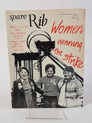 Image du vendeur pour Spare Rib - Issue 147, October 1984 - A Women's Liberation Magazine 'Women Winning the Strike, Asbestos in our Homes, Who's Afraid of Germaine Greer?, Women Caught Between Food & War, Carnival!' mis en vente par CURIO