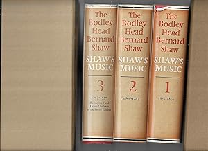 Seller image for Shaw's music : the complete musical criticism in three volumes : v. 1. 1876-1890 -- v. 2. 1890-1893 -- v. 3. 1893-1950. for sale by Gwyn Tudur Davies