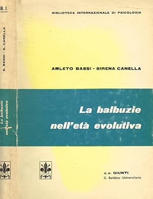 Immagine del venditore per La balbuzie nell'et evolutiva venduto da Biblioteca di Babele