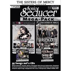 Bild des Verkufers fr Sonic Seducer Mega-Pack 01/2024 : + Ausgabe 10/23 + 11/23 inkl. 2 CDs mit 35 Songs, im Mag: Within Temptation, Versengold, Myrkur, Serenity uvm. zum Verkauf von Smartbuy