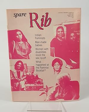 Image du vendeur pour Spare Rib - Issue 145, August 1984 - A Women's Liberation Magazine 'Indian Feminists, Man-Made Babies, Women with Disabilities Resist the Sex Rip-Off, What Happened at the Feminist Bookfair?' mis en vente par CURIO