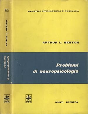 Bild des Verkufers fr Problemi di neuropsicologia zum Verkauf von Biblioteca di Babele