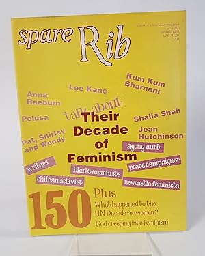 Image du vendeur pour Spare Rib - Issue 150, January 1985 - A Women's Liberation Magazine 'Their Decade of Feminism, What Happened to the UN Decade for Women?, God Creeping into Feminism' mis en vente par CURIO