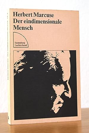 Bild des Verkufers fr Der eindimensionale Mensch. Studien zur Ideologie der fortgeschrittenen Industriegesellschaft zum Verkauf von AMSELBEIN - Antiquariat und Neubuch