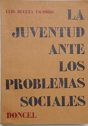 Image du vendeur pour La juventud ante los problemas sociales mis en vente par Librera Alonso Quijano