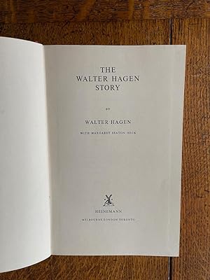 Seller image for The Walter Hagen Story for sale by Carvid Books