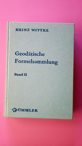 Immagine del venditore per GEODTISCHE FORMELSAMMLUNG. venduto da HPI, Inhaber Uwe Hammermller