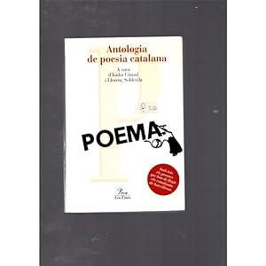 Imagen del vendedor de Antologia de poesia catalana / Isidor Cnsul i Lloren Soldevila a la venta por LLIBRERIA TECNICA