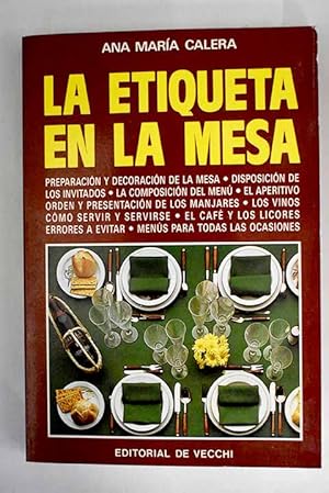 Seller image for La etiqueta en la mesa for sale by Alcan Libros