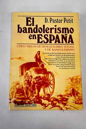 Bild des Verkufers fr El bandolerismo en Espaa zum Verkauf von Alcan Libros